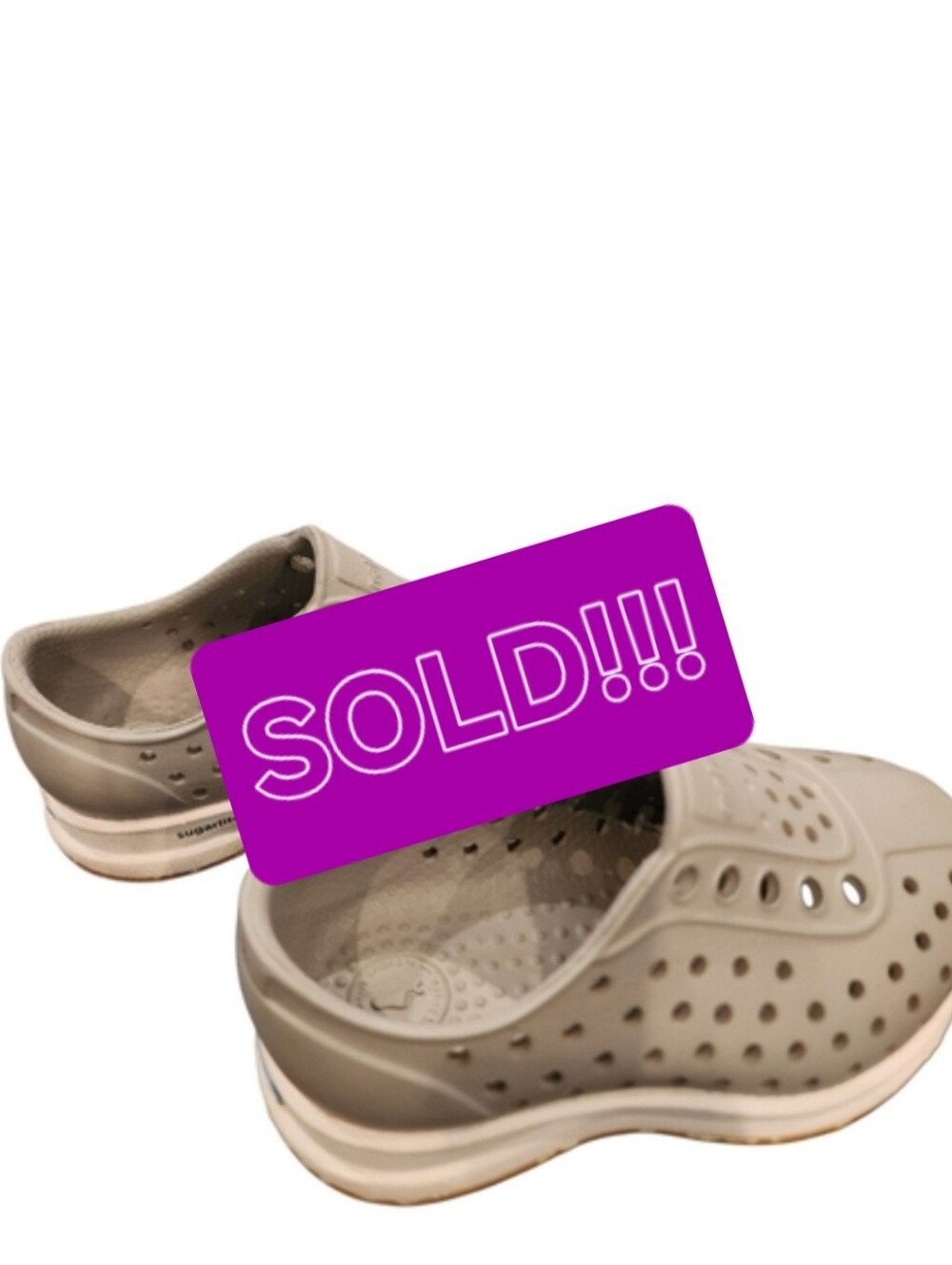 Nordstrom's Native Perforated Water shoe toddler size 5